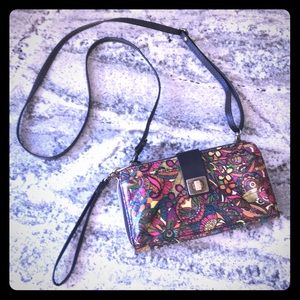 Crossbody wallet/ purse with cell phone pocket